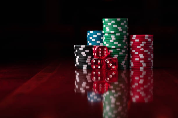 Live casino dealer table with multiple camera angles